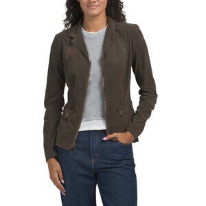 WEARABLES BY XCVI Brown Cord Raphael Blazer